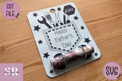 Fathers day Money card | Paper cutting | Money card SVG Product Image 5