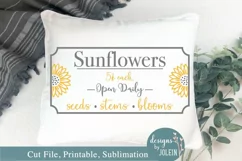 Sunflower Market - SVG, Sublimation, Printable Product Image 3
