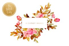 Vintage Floral &amp; Botanical Clipart Set - Amanda Product Image 3