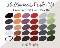 Fall Halloween Bundle / Procreate Color Palette / Swatches Product Image 6