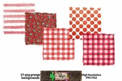 Patriotic July 4th Grunge Backgrounds for Dye Sublimation Product Image 3