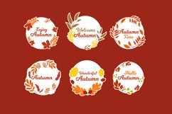 Floral Autumn Frame Product Image 1