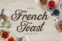 Web Font French Toast Product Image 1