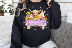 Easter Animals Truck png Product Image 1