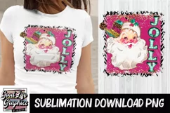 Christmas Sublimation Design-Santa PNG Product Image 2