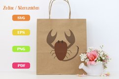 Zodiac - Scorpio - File for Crafters Product Image 3
