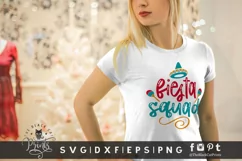 Fiesta Squad SVG | Cinco De Mayo SVG Cut File | Mexico SVG Product Image 2