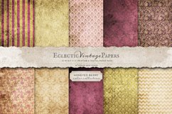 Vintage Printable Papers - Honeyed Berry Product Image 1