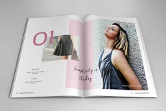 Fashion Lookbook, Magazine Template | Photoshop Template Product Image 9