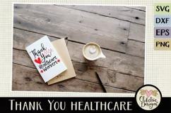 Thank You Healthcare Workers SVG - Healthcare Heroes Product Image 5