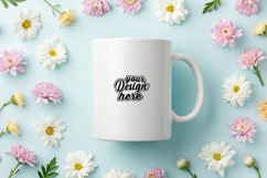 Coffee Mug Mockups, Spring Mug Mockups Product Image 1