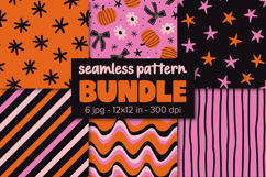 Halloween Pattern Bundle Halloween Digital Papers. Product Image 1