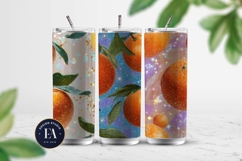Glitter Orange Pattern | Sparkly Citrus Texture Product Image 2