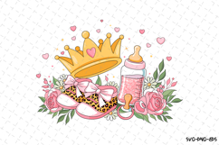 The Princess Has Arrived Svg | Quotes Svg | Svg Cut Files Product Image 1