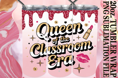 Whimsical nights 20oz tumbler wrap, Teacher Product Image 1