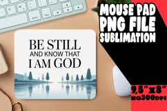 Cheerful Mouse Pad PNG Style, Religious Product Image 1