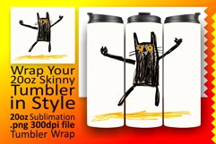 Kitty Colors Unleashed: Sublimation Tumblers Product Image 1