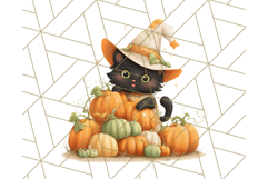 Halloween Neighborhood Clipart PNG for Trick or Treat Product Image 5