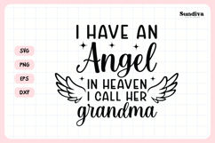 Heartfelt Memorial Quote SVG | I Call Her Grandma Product Image 3