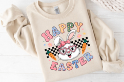 Cute Easter Bunny Clipart, Happy Easter Sublimation PNG Product Image 2