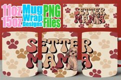 Cheerful skies 11oz 15oz sublimation wrap, Dog Mom Product Image 1