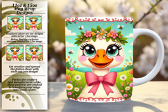Charming 15oz Mug Wrap Png Artwork , Goose Product Image 1