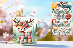 Artful 11oz Mug Wrap Png Artwork , Animals Product Image 1