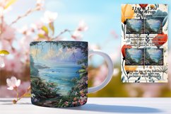 Blissful Meadow Mug Wrap: Sublimation - 11oz/15oz Product Image 1