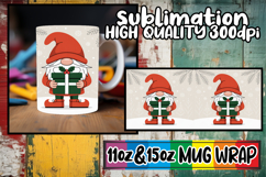 Happy adventures 11oz 15oz sublimation wrap, Gnomes Product Image 1