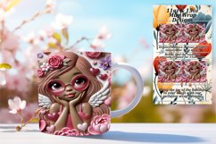 Delightful 15oz Mug Wrap Png Template , 3D Cupid Product Image 1