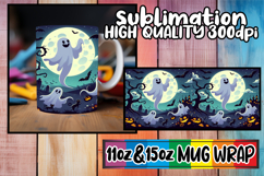 Vibrant joy 11oz 15oz sublimation wrap, Ghost Product Image 1