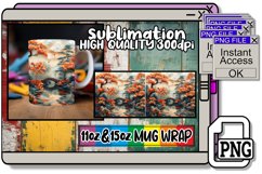 Springtime Beauty in 3D Mug Sleeve - 15oz 11oz Product Image 1