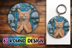 Farm Animal Portrait Circle Ornament Product Image 1