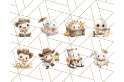 Old West Ghost Halloween PNG Clipart Product Image 5