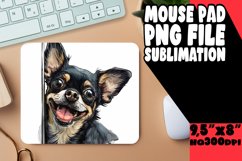 Quirky Funny Dog Lover&#039;s Delight Mousepad PNG Product Image 1