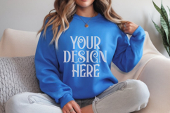 Royal Gildan 18000 Sweatshirt Mockups ,18000 Mockups Product Image 1