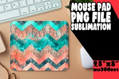 Sparkly Glitter Stripes Mouse Pad Sublimation Product Image 1