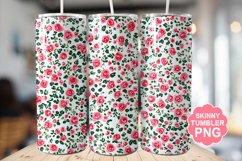 Valentine Roses Tumbler | Valentine Tumbler Wrap Product Image 1