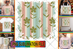 ENCHANTED TSHIRT Designs PNG, Gold Flower Product Image 1