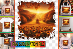 Timeless Tote Bag Designs PNG, Autumn Product Image 1