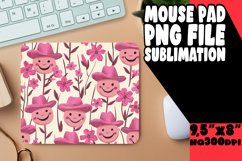 Charming Watercolor Mouse Pad PNG Product Image 1