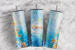 I Love This Time Winter Orange Cinnamon 20 oz tumbler wrap Product Image 1