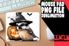 Pumpkin Animal Round Mouse Pad PNG Product Image 1