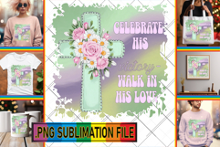 RADIANT PNG Art for TSHIRTS, Cross Product Image 1