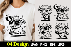 Pirate Bull SVG PNG Product Image 1