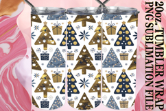 Cozy Escapes 20oz tumbler wrap, Christmas Product Image 1