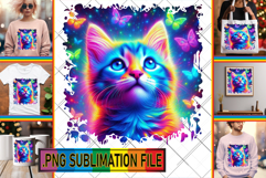 Joyful TSHIRT Sublimation Ideas, Cat Product Image 1