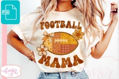 Football Mama sublimation PNG | American Football shirt PNG Product Image 1