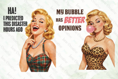Funny Pin-up Girl Clipart Product Image 1