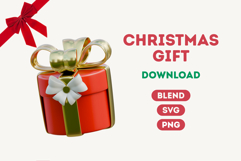 3D Christmas Element 04 Product Image 3